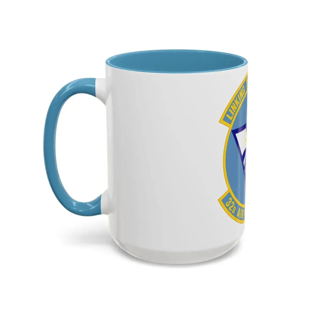 32 Air Refueling Squadron AMC (U.S. Air Force) Accent Coffee Mug - Go Mug Yourself