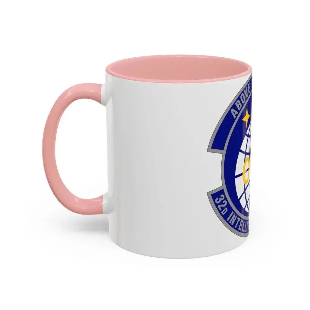 32 Intelligence Squadron AFISRA (U.S. Air Force) Accent Coffee Mug - Go Mug Yourself