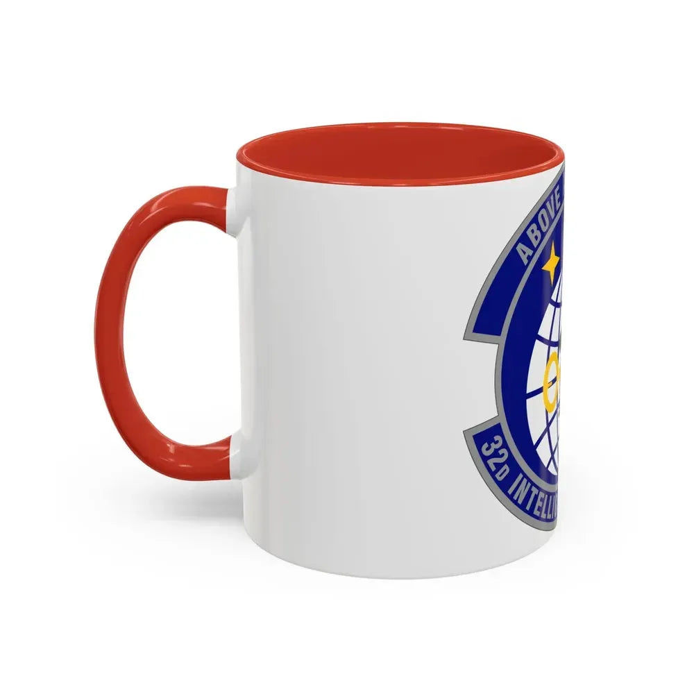 32 Intelligence Squadron AFISRA (U.S. Air Force) Accent Coffee Mug - Go Mug Yourself