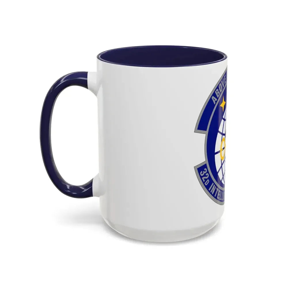 32 Intelligence Squadron AFISRA (U.S. Air Force) Accent Coffee Mug - Go Mug Yourself
