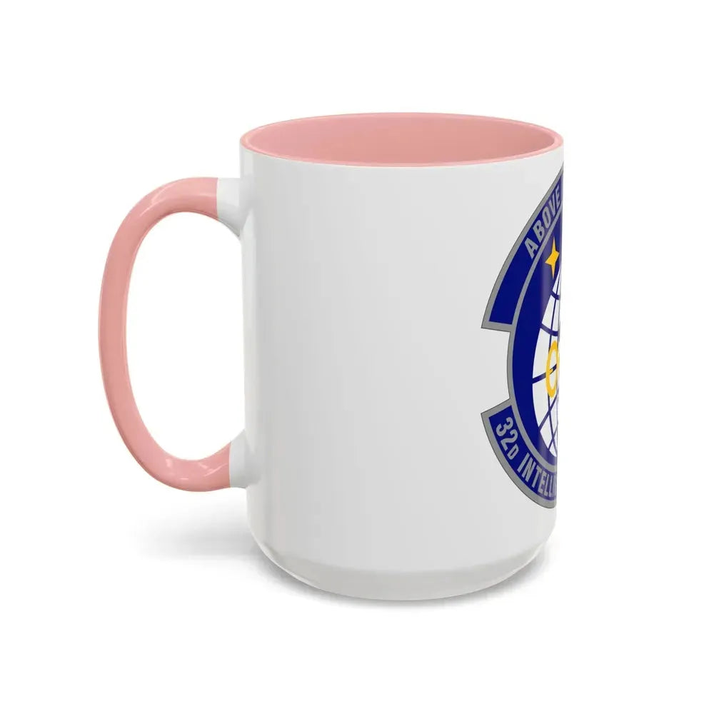 32 Intelligence Squadron AFISRA (U.S. Air Force) Accent Coffee Mug - Go Mug Yourself