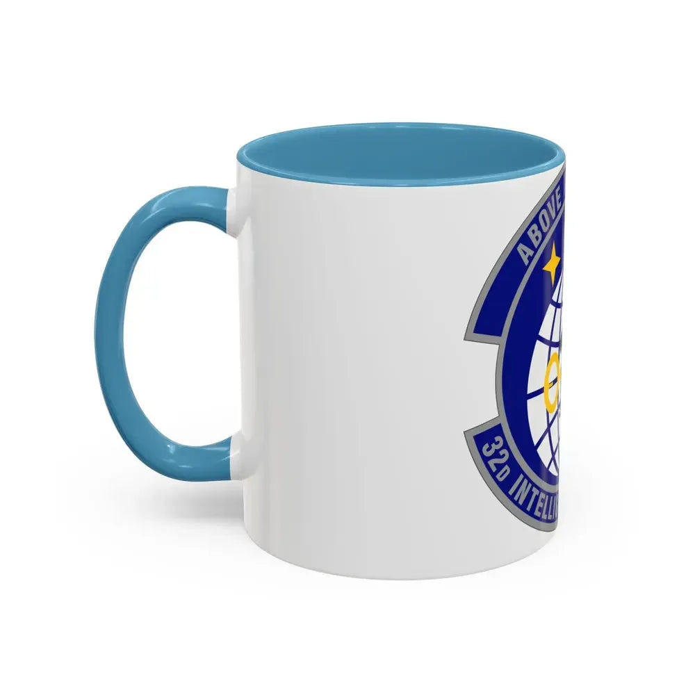 32 Intelligence Squadron AFISRA (U.S. Air Force) Accent Coffee Mug - Go Mug Yourself