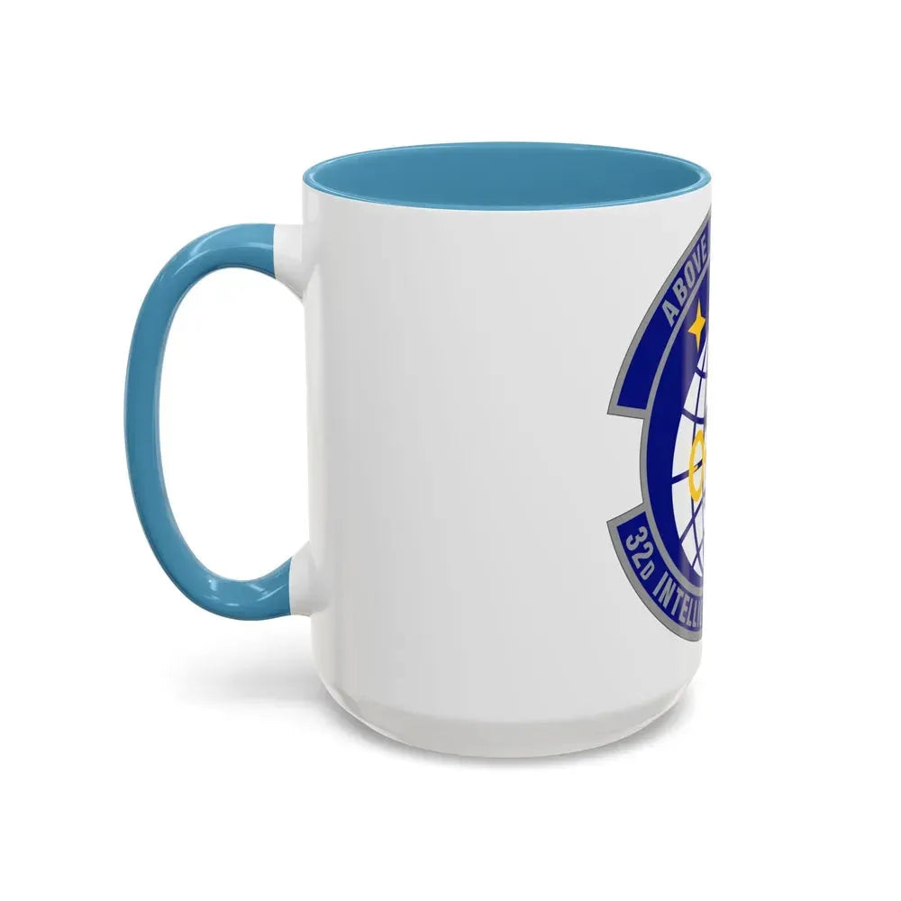32 Intelligence Squadron AFISRA (U.S. Air Force) Accent Coffee Mug - Go Mug Yourself