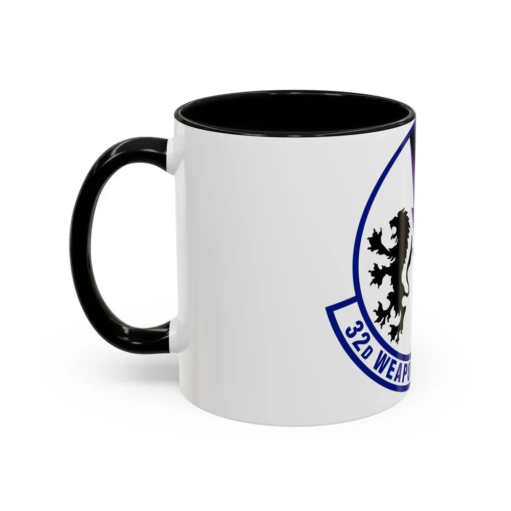 32 Weapons Squadron ACC (U.S. Air Force) Accent Coffee Mug - Go Mug Yourself