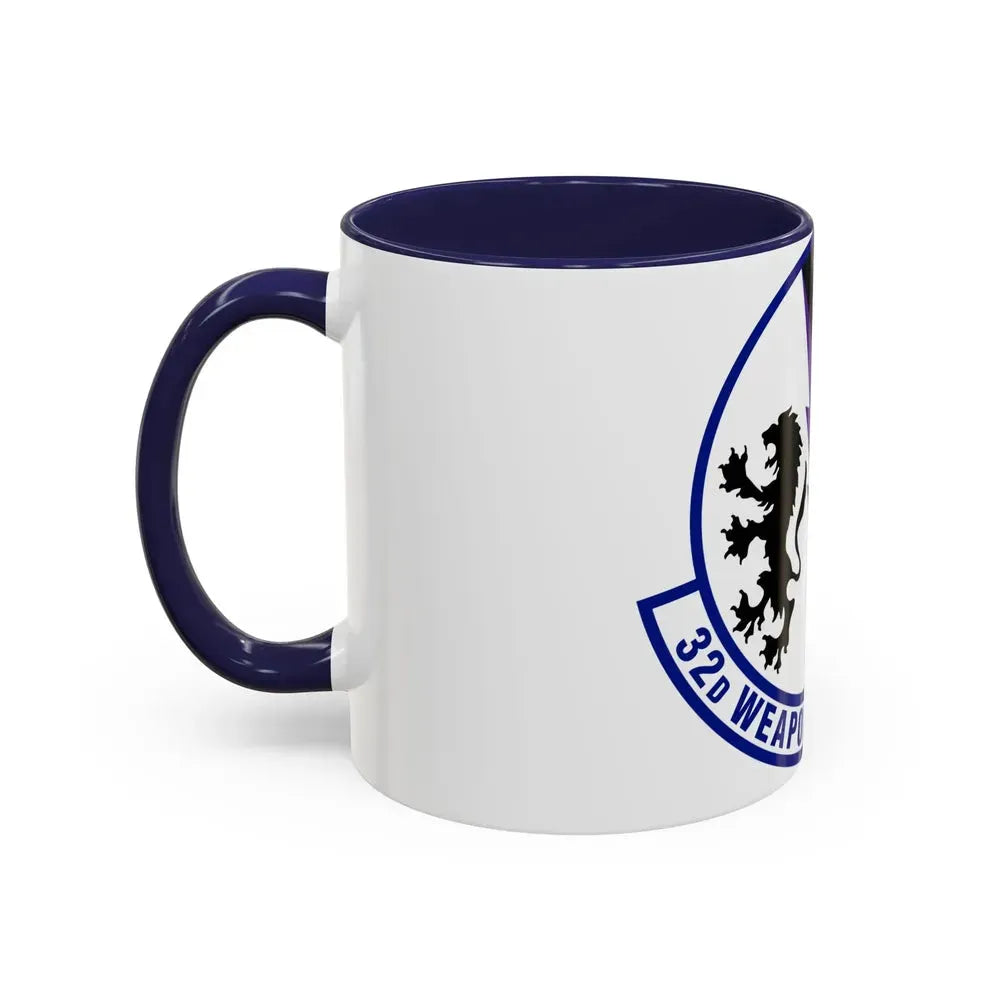 32 Weapons Squadron ACC (U.S. Air Force) Accent Coffee Mug - Go Mug Yourself