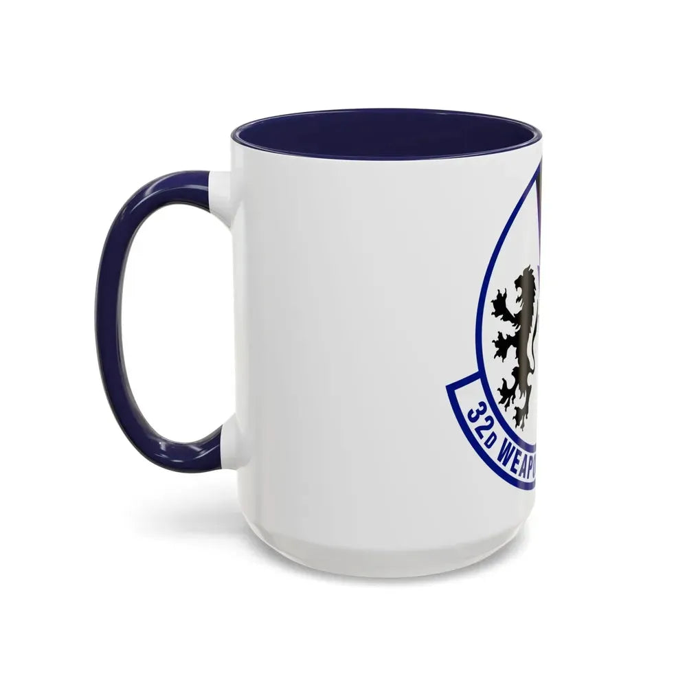 32 Weapons Squadron ACC (U.S. Air Force) Accent Coffee Mug - Go Mug Yourself