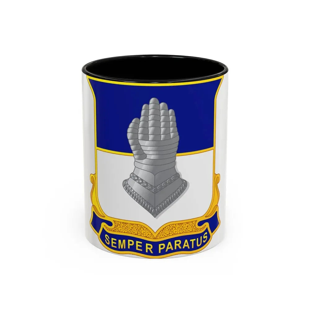 320 Cavalry Regiment (U.S. Army) Accent Coffee Mug 11oz Black - Go Mug Yourself