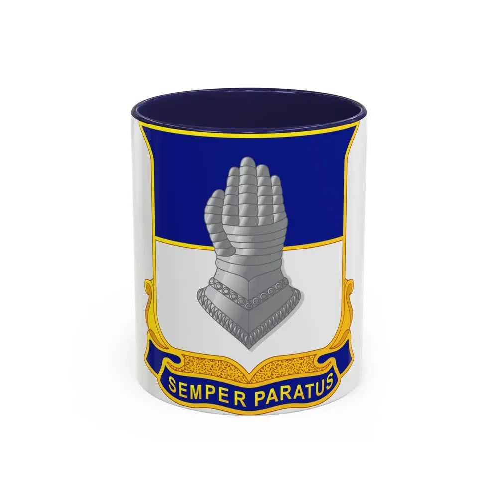 320 Cavalry Regiment (U.S. Army) Accent Coffee Mug 11oz Navy - Go Mug Yourself