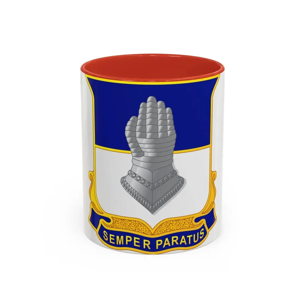 320 Cavalry Regiment (U.S. Army) Accent Coffee Mug 11oz Red - Go Mug Yourself