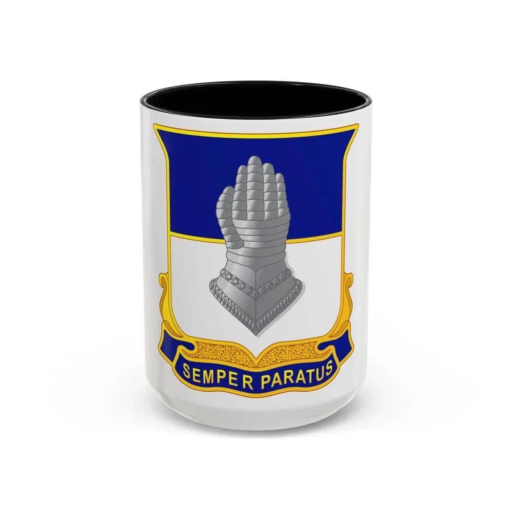 320 Cavalry Regiment (U.S. Army) Accent Coffee Mug 15oz Black - Go Mug Yourself