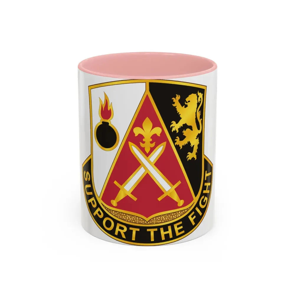 320 Ordnance Battalion (U.S. Army) Accent Coffee Mug 11oz Pink - Go Mug Yourself