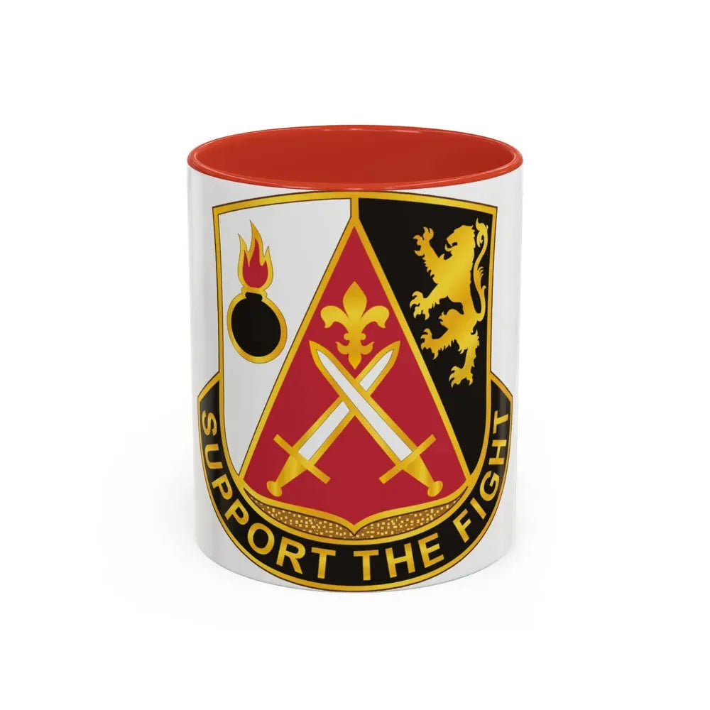320 Ordnance Battalion (U.S. Army) Accent Coffee Mug 11oz Red - Go Mug Yourself