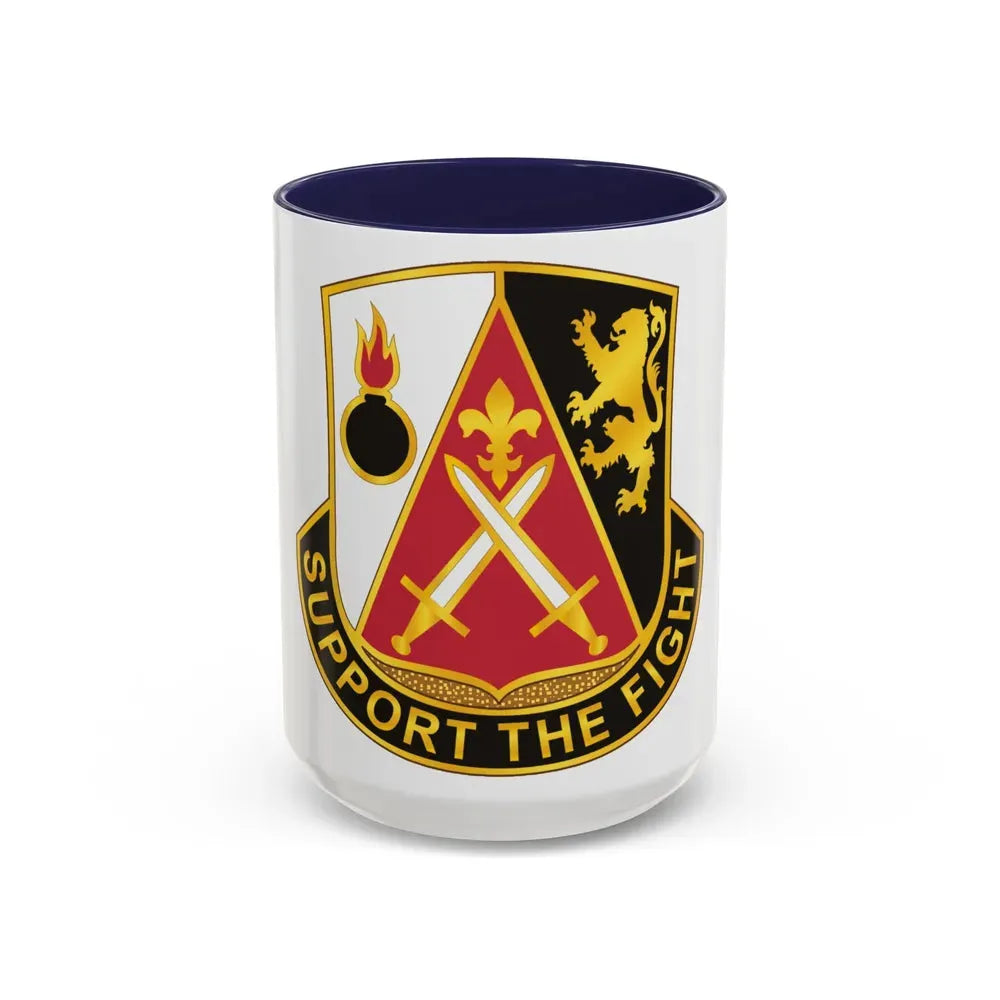 320 Ordnance Battalion (U.S. Army) Accent Coffee Mug 15oz Navy - Go Mug Yourself