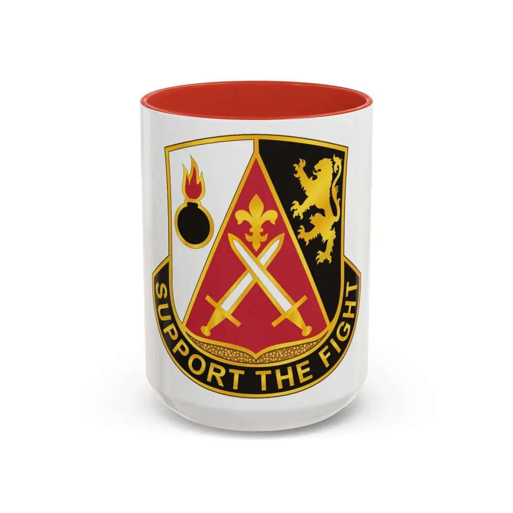 320 Ordnance Battalion (U.S. Army) Accent Coffee Mug 15oz Red - Go Mug Yourself