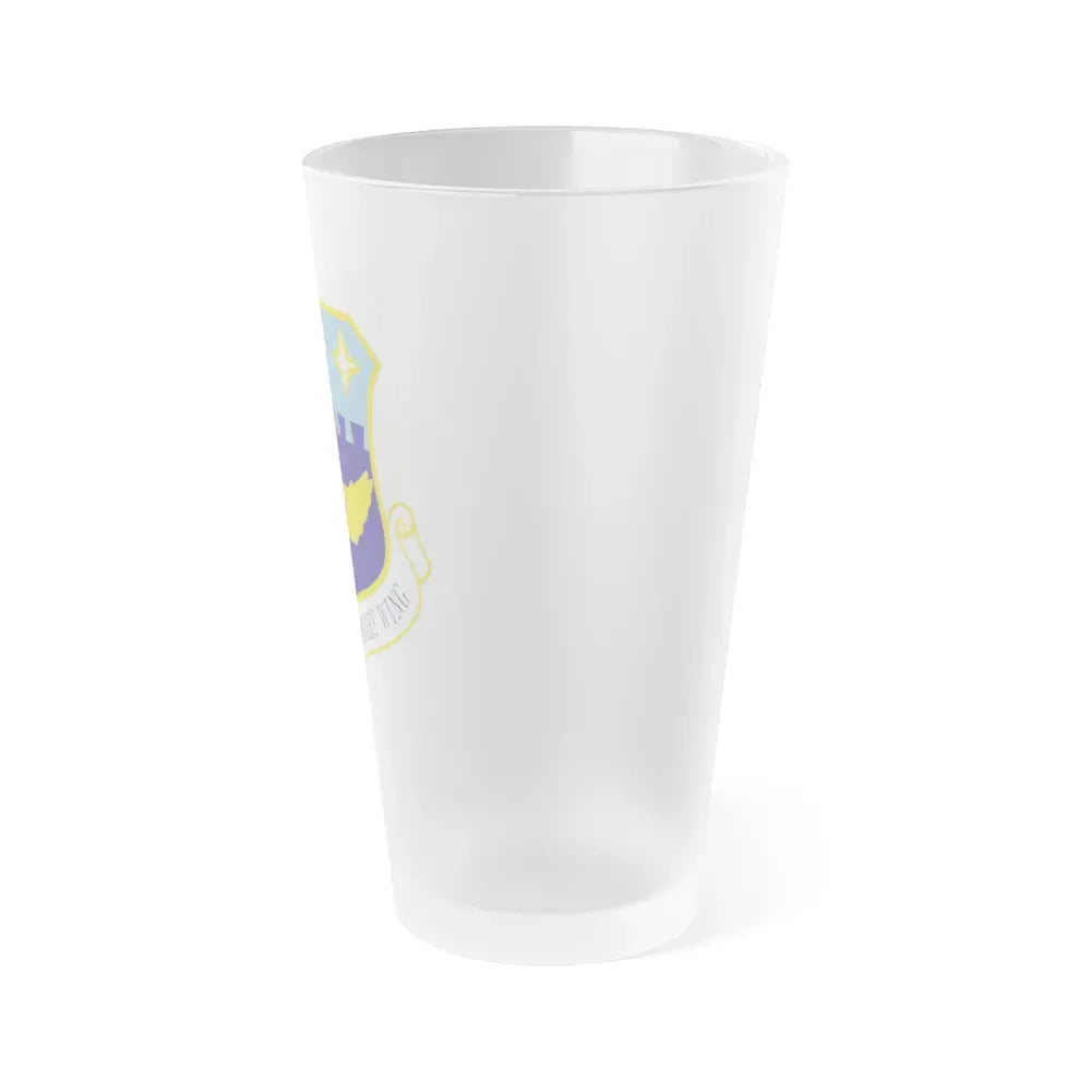 320th Air Expeditionary Wing (U.S. Air Force) Frosted Pint Glass 16oz - Go Mug Yourself