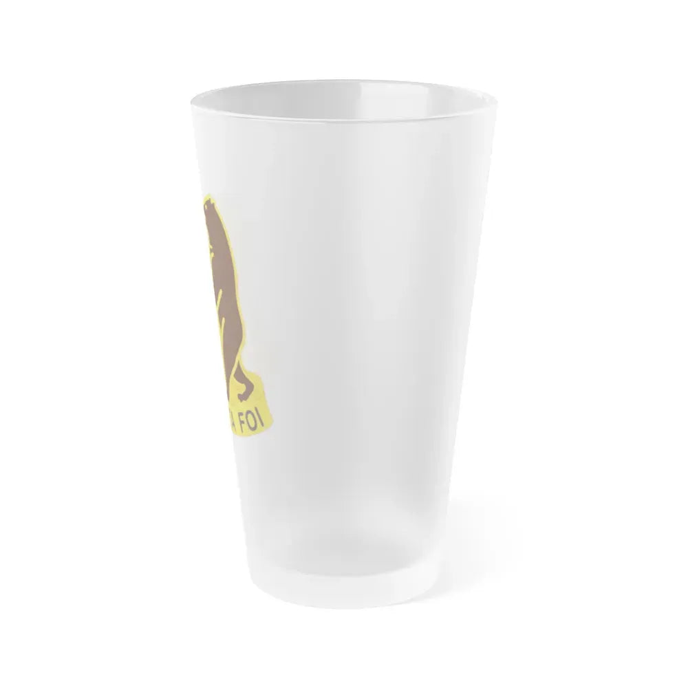 321 Cavalry Regiment (U.S. Army) Frosted Pint Glass 16oz - Go Mug Yourself
