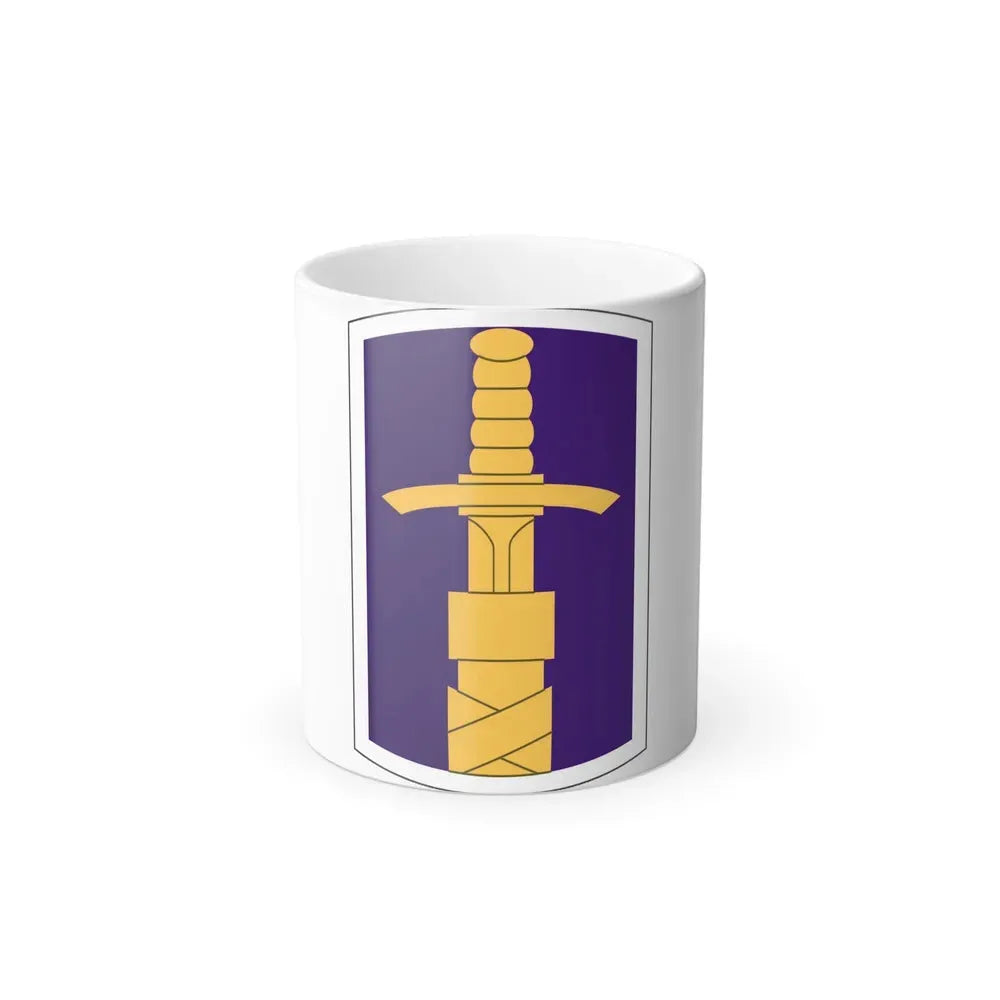 321 Civil Affairs Brigade (U.S. Army) Color Changing Coffee Mug 11oz - Go Mug Yourself
