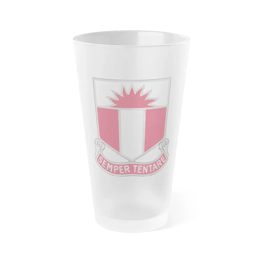321 Engineer Battalion (U.S. Army) Frosted Pint Glass 16oz Default Title - Go Mug Yourself