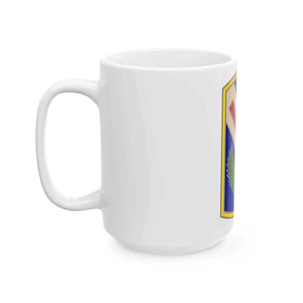 321 Sustainment Brigade (U.S. Army) White Coffee Mug - Go Mug Yourself