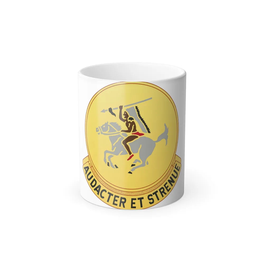 322 Cavalry Regiment (U.S. Army) Color Changing Mug 11oz-11oz-Go Mug Yourself