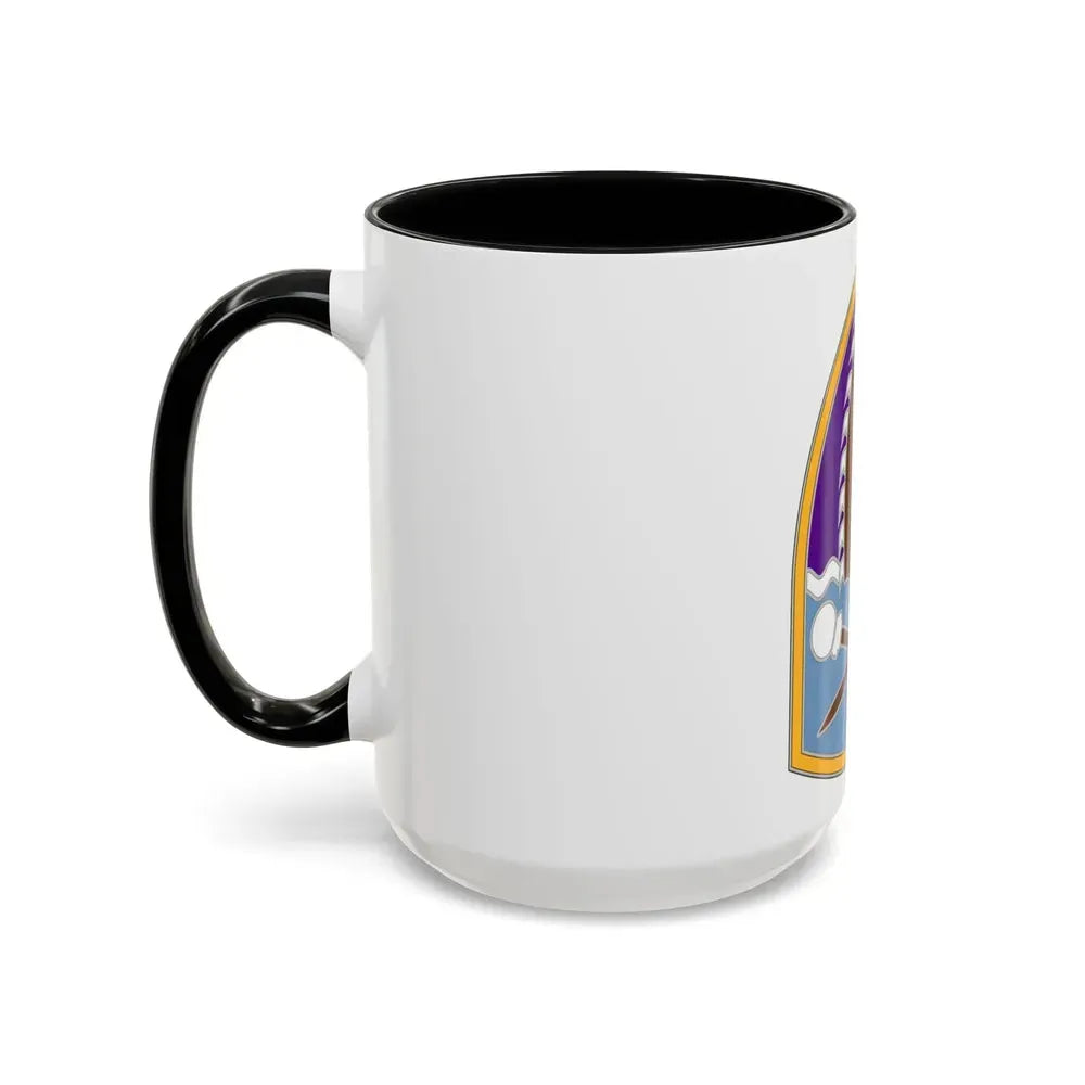 322 Civil Affairs Brigade (U.S. Army) Accent Coffee Mug - Go Mug Yourself