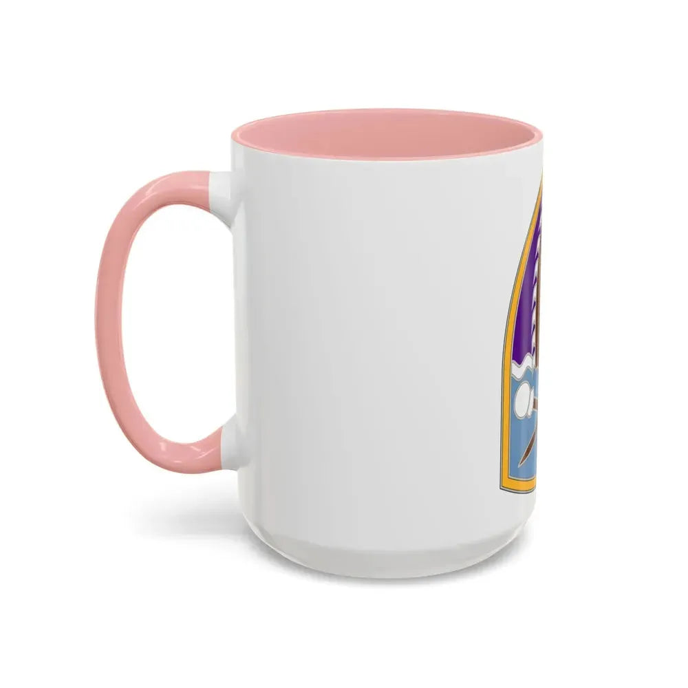 322 Civil Affairs Brigade (U.S. Army) Accent Coffee Mug - Go Mug Yourself