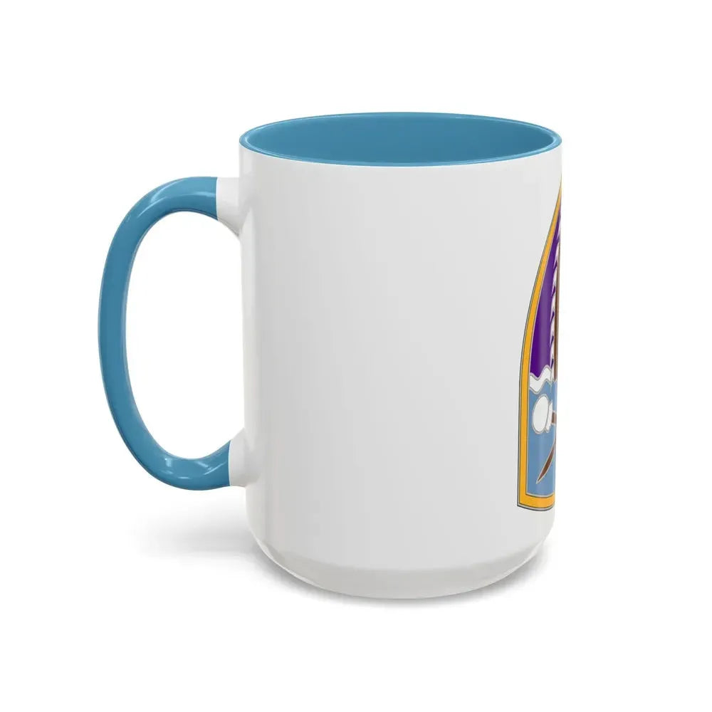 322 Civil Affairs Brigade (U.S. Army) Accent Coffee Mug - Go Mug Yourself
