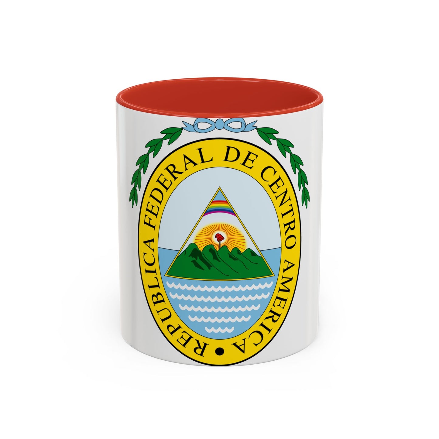 Coat of arms of the Federal Republic of Central America - Accent Coffee Mug