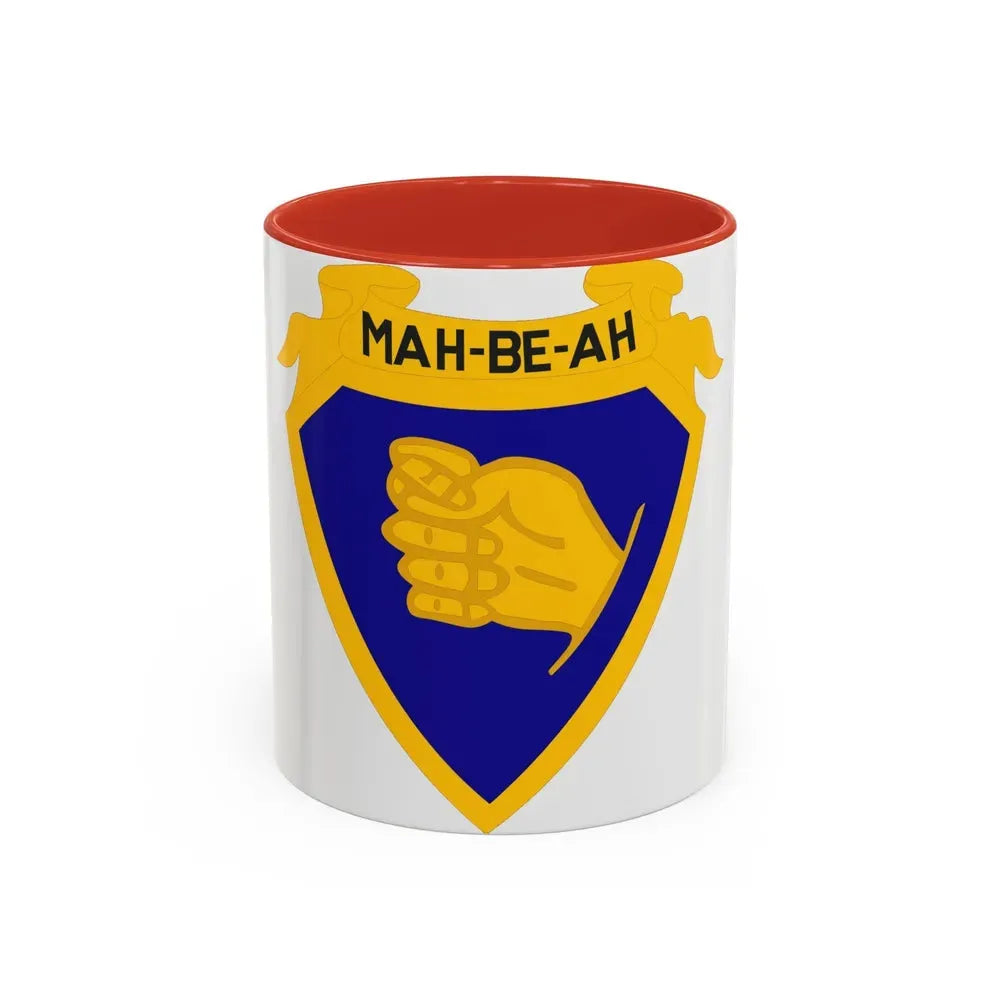 324 Cavalry Regiment (U.S. Army) Accent Coffee Mug 11oz Red - Go Mug Yourself