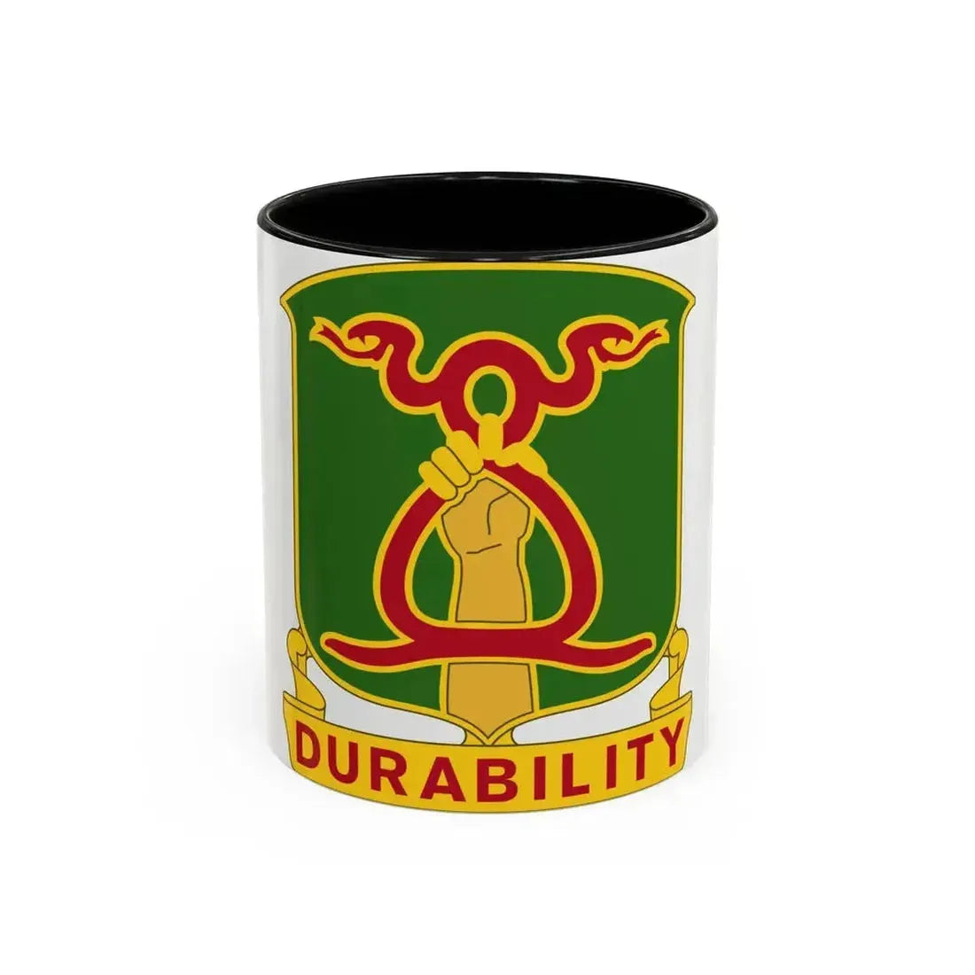 324 Military Police Battalion (U.S. Army) Accent Coffee Mug 11oz Black - Go Mug Yourself