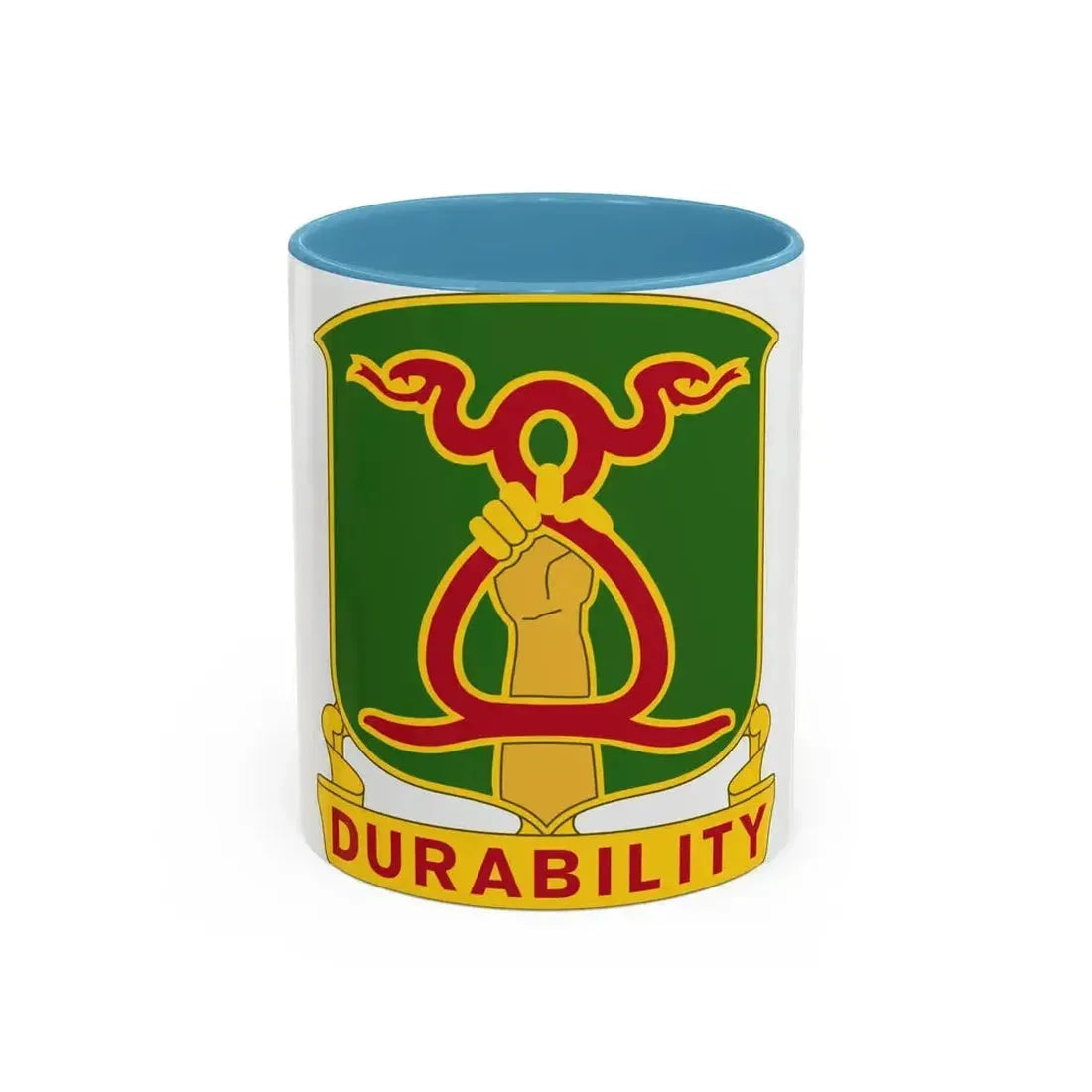 324 Military Police Battalion (U.S. Army) Accent Coffee Mug 11oz Light Blue - Go Mug Yourself