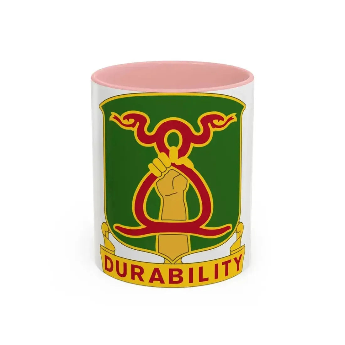 324 Military Police Battalion (U.S. Army) Accent Coffee Mug 11oz Pink - Go Mug Yourself
