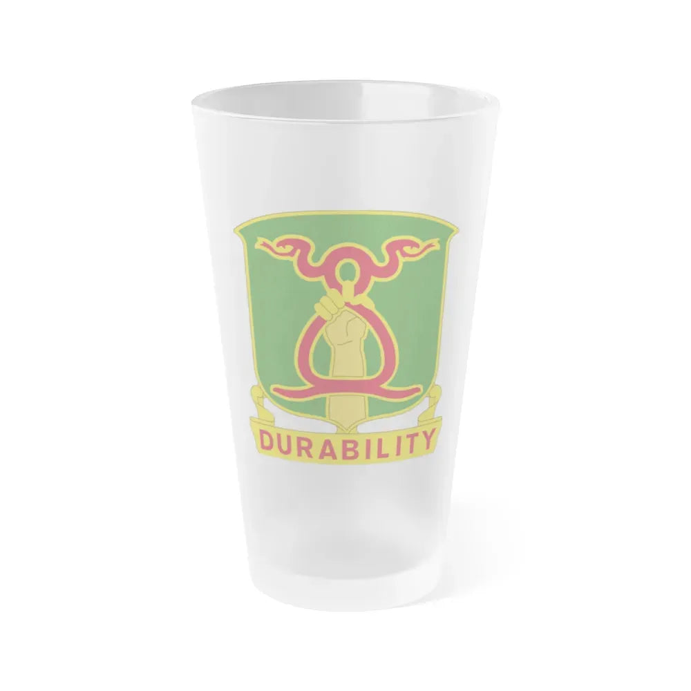 324 Military Police Battalion (U.S. Army) Frosted Pint Glass 16oz Default Title - Go Mug Yourself