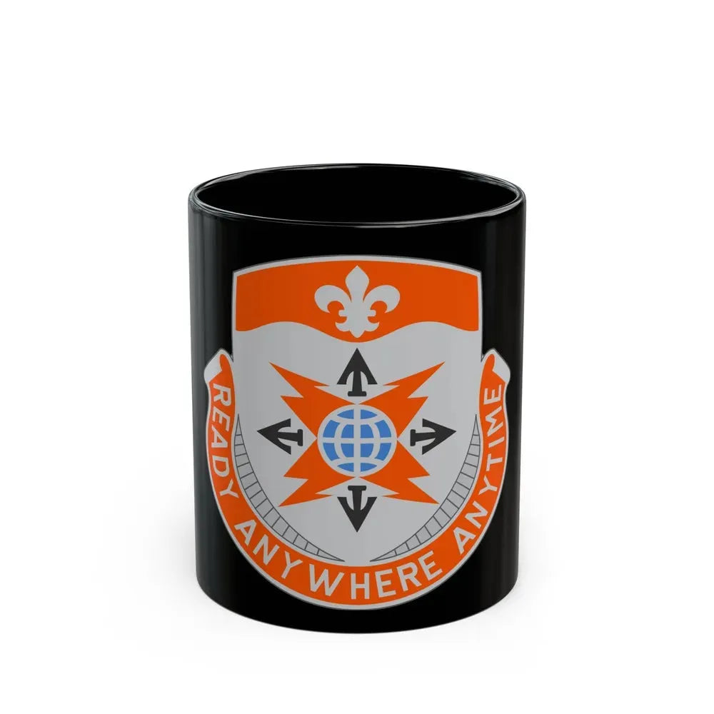 324 Signal Battalion (U.S. Army) Black Coffee Mug 11oz - Go Mug Yourself