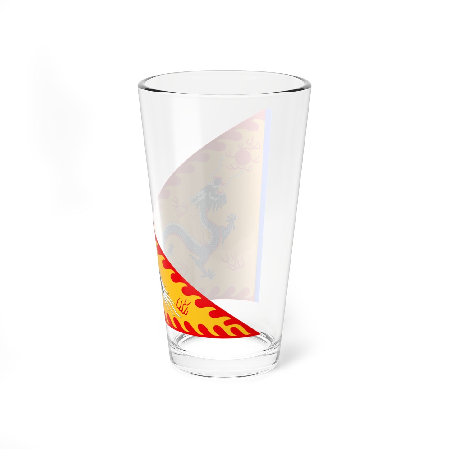 Junk Boat Flag (China) Pint Glass 16oz