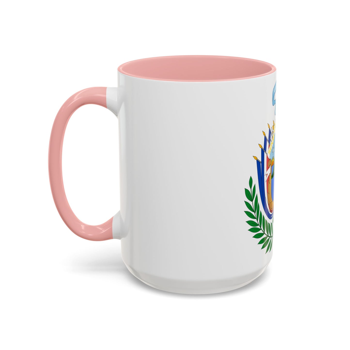 Coat of arms of Costa Rica (1848-1906) - Accent Coffee Mug