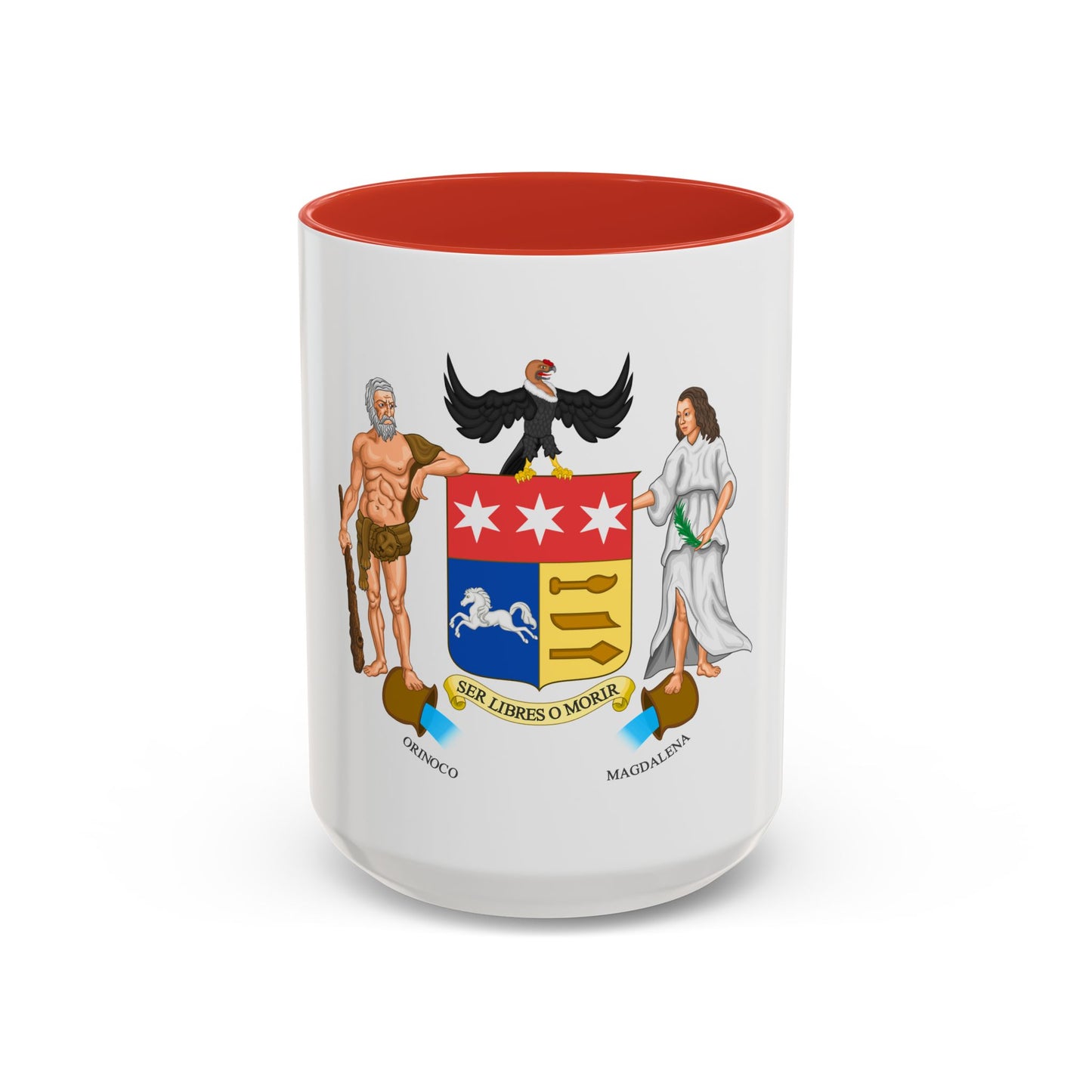 Coat of arms of Gran Colombia (1822 proposal) - Accent Coffee Mug