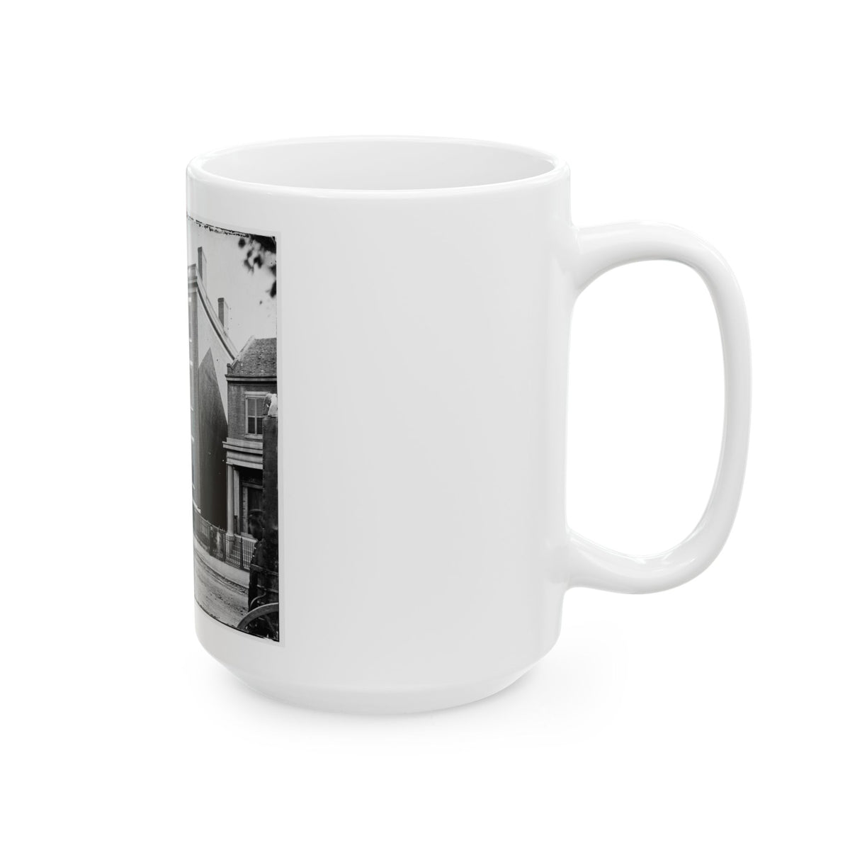 Richmond, Va. Residence Of Gen. Robert E. Lee (707 East Franklin Street) (U.S. Civil War) White Coffee Mug