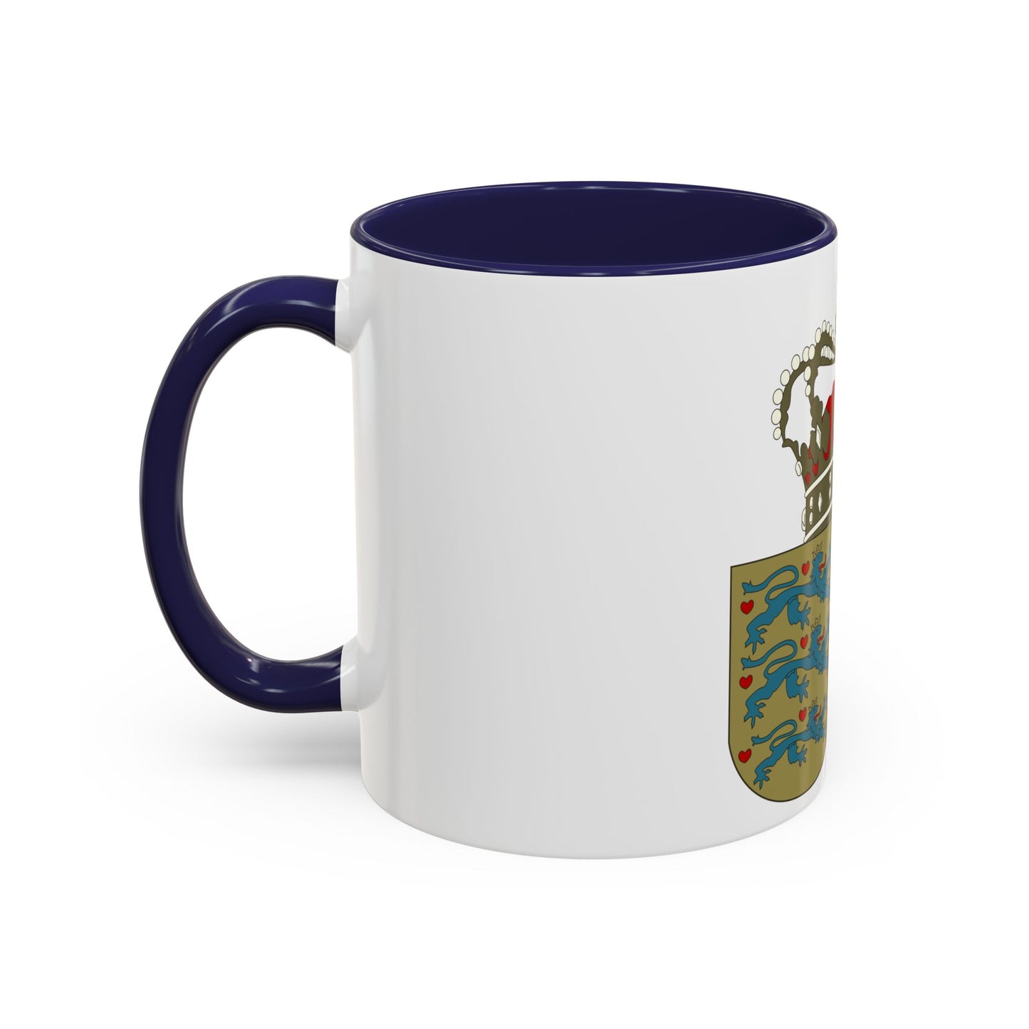 Coat of arms of the County of Greenland - Accent Coffee Mug