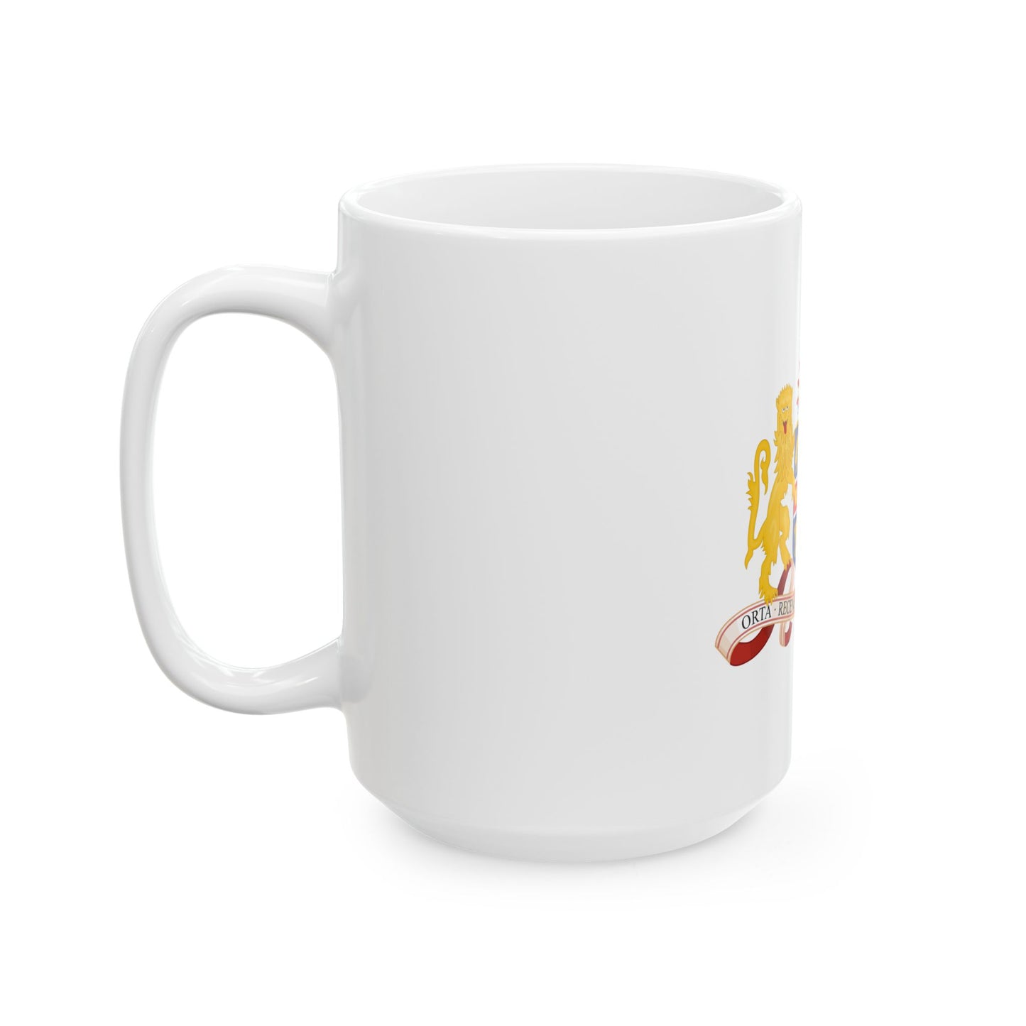 Coat of Arms of New South Wales - White Coffee Mug