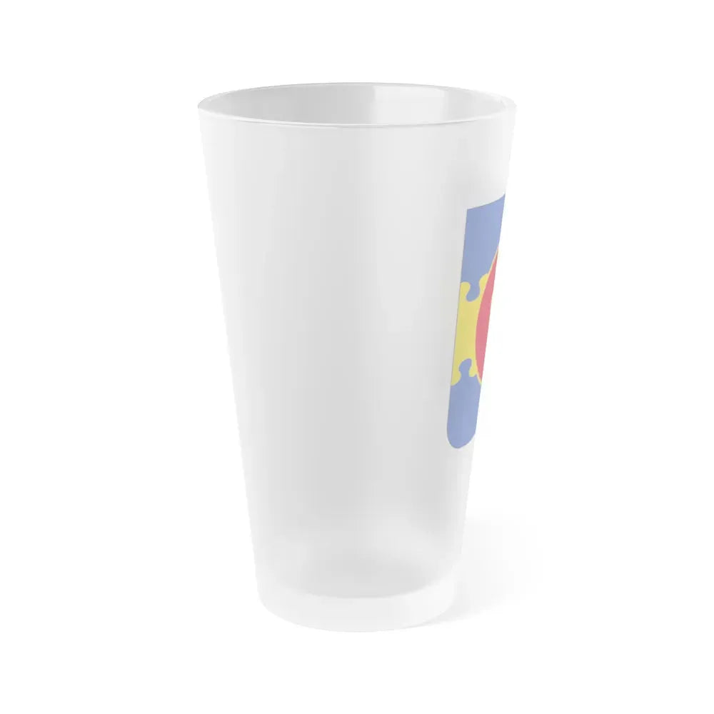 326 Airborne Engineer Battalion 2 (U.S. Army) Frosted Pint Glass 16oz - Go Mug Yourself