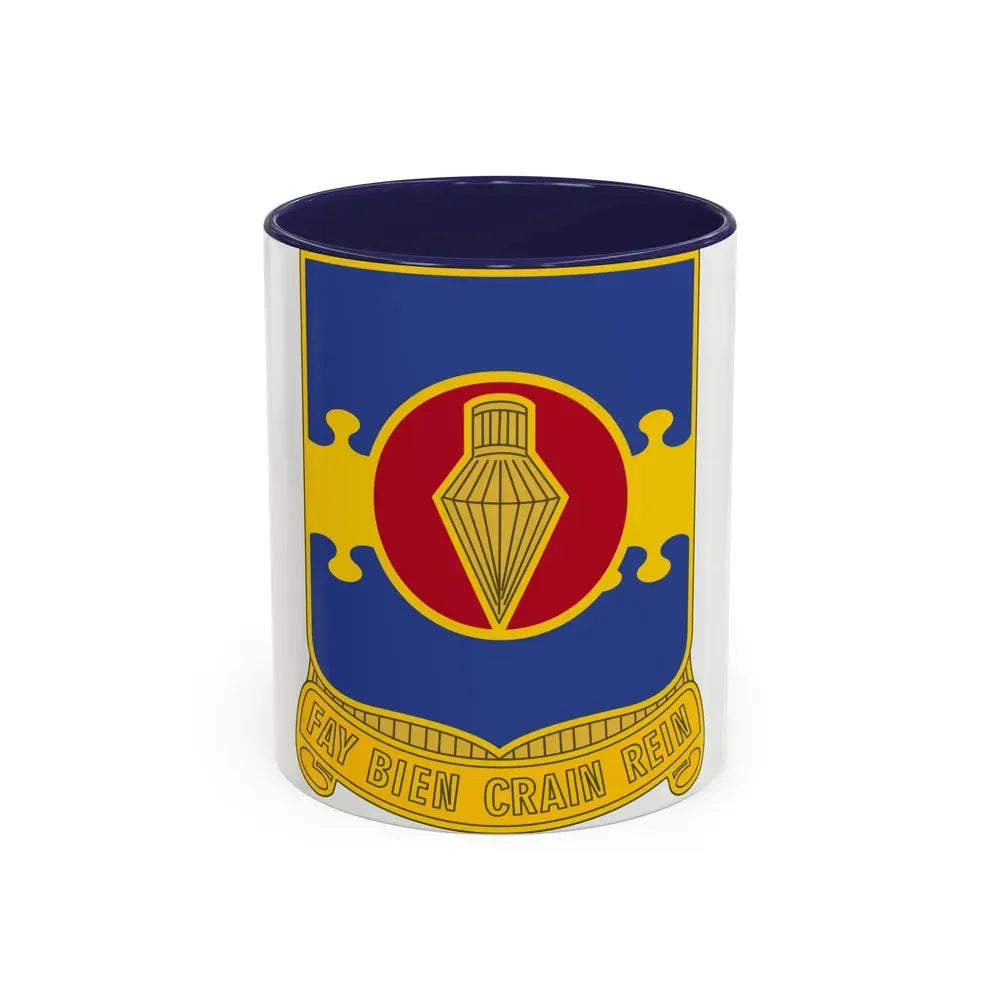 326 Airborne Engineer Battalion (U.S. Army) Accent Coffee Mug 11oz Navy - Go Mug Yourself