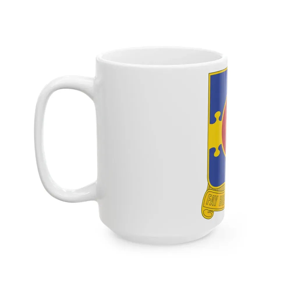 326 Airborne Engineer Battalion (U.S. Army) White Coffee Mug - Go Mug Yourself