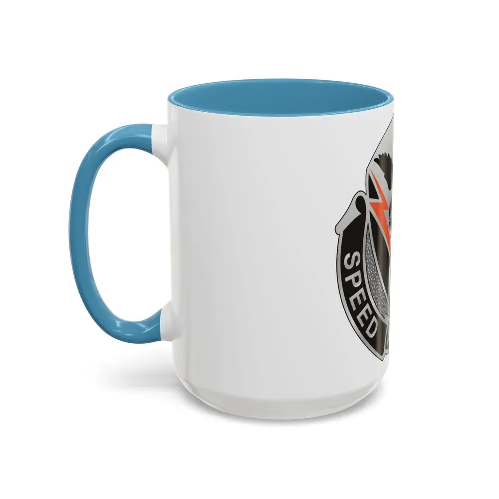 327 Signal Battalion (U.S. Army) Accent Coffee Mug - Go Mug Yourself