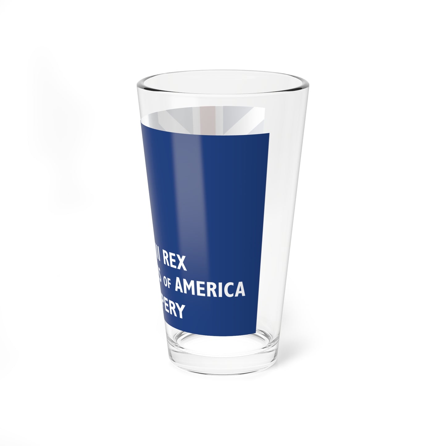 New York Union Flag 1775 (United States) Pint Glass 16oz