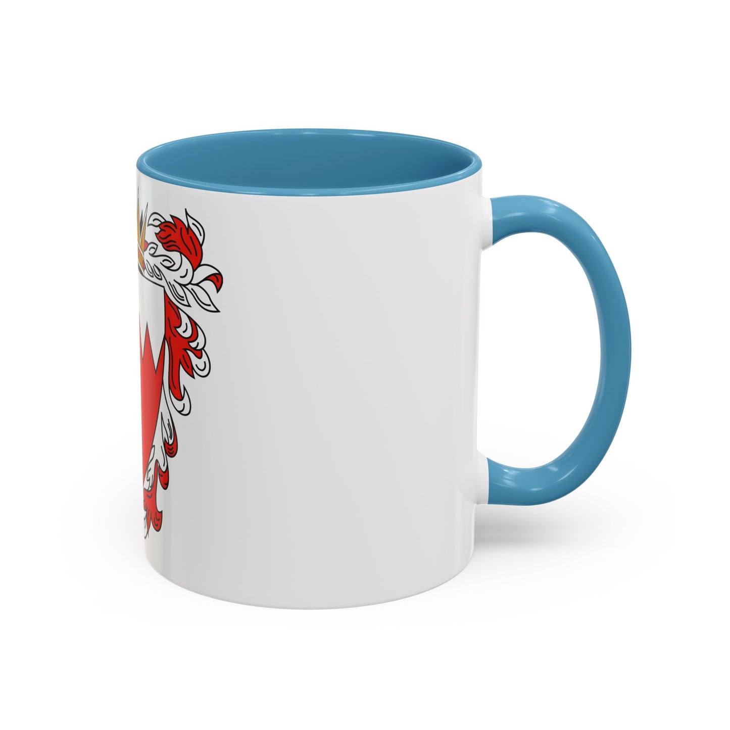 Coat of Arms of The Kingdom of Bahrain - Accent Coffee Mug
