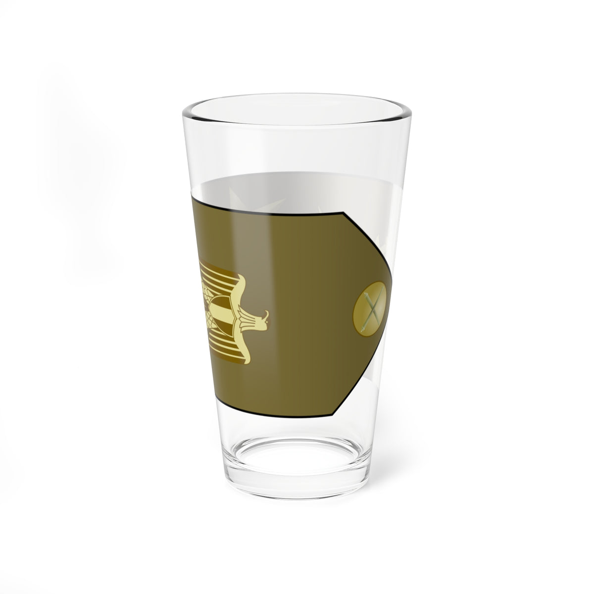 EgyptianArmyInsignia ColonelGeneral rotated (Egypt) (Military Rank) Pint Glass 16oz