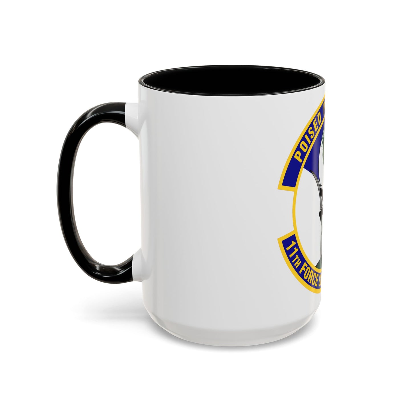 11 Force Support Squadron USAF (U.S. Air Force) Accent Coffee Mug