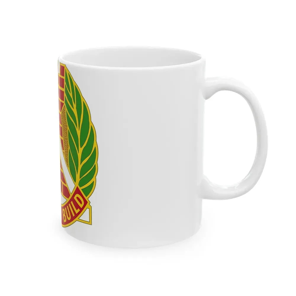 329 Engineer Group (U.S. Army) White Coffee Mug - Go Mug Yourself