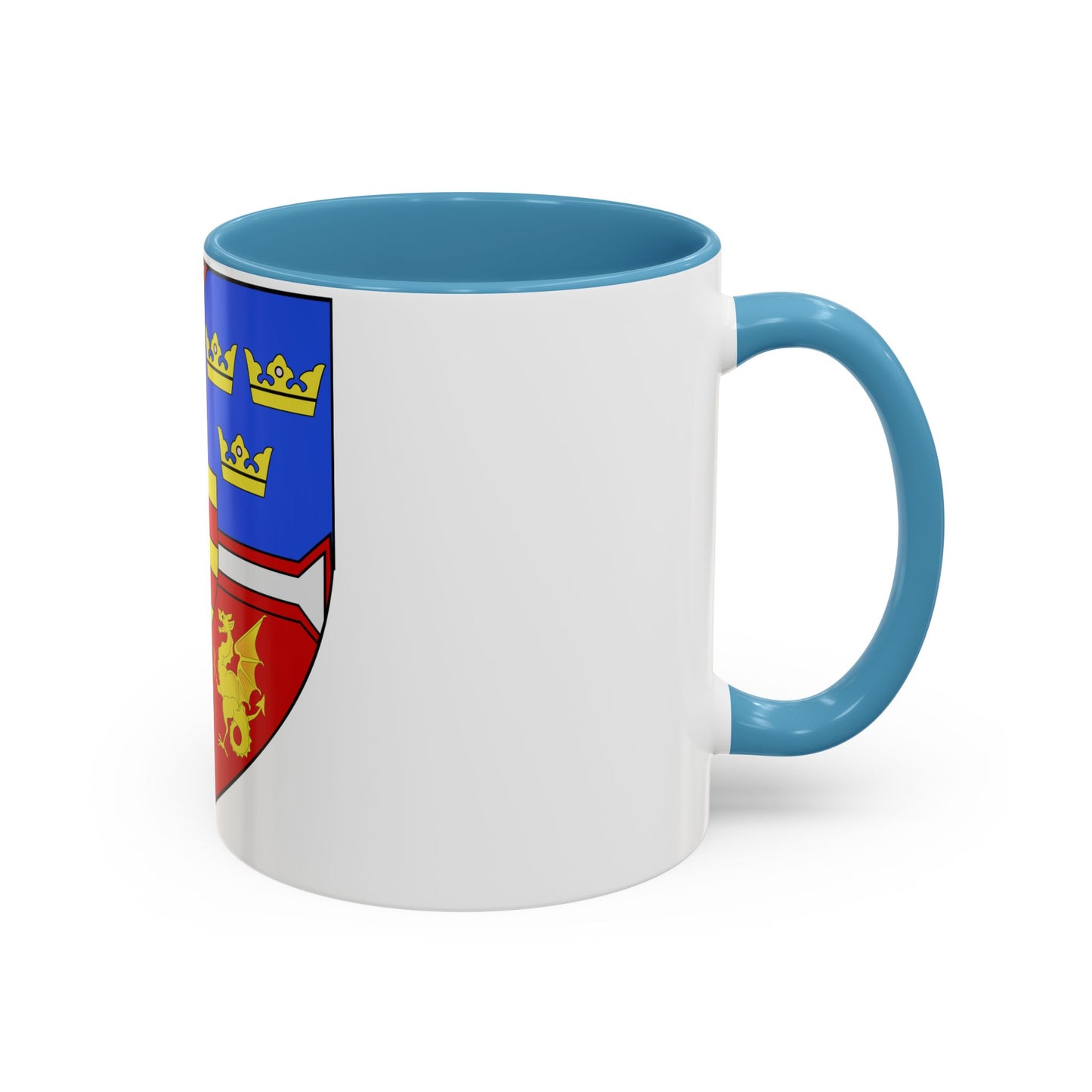 Christian I of Denmark Coat of Arms 1457-1460 - Accent Coffee Mug